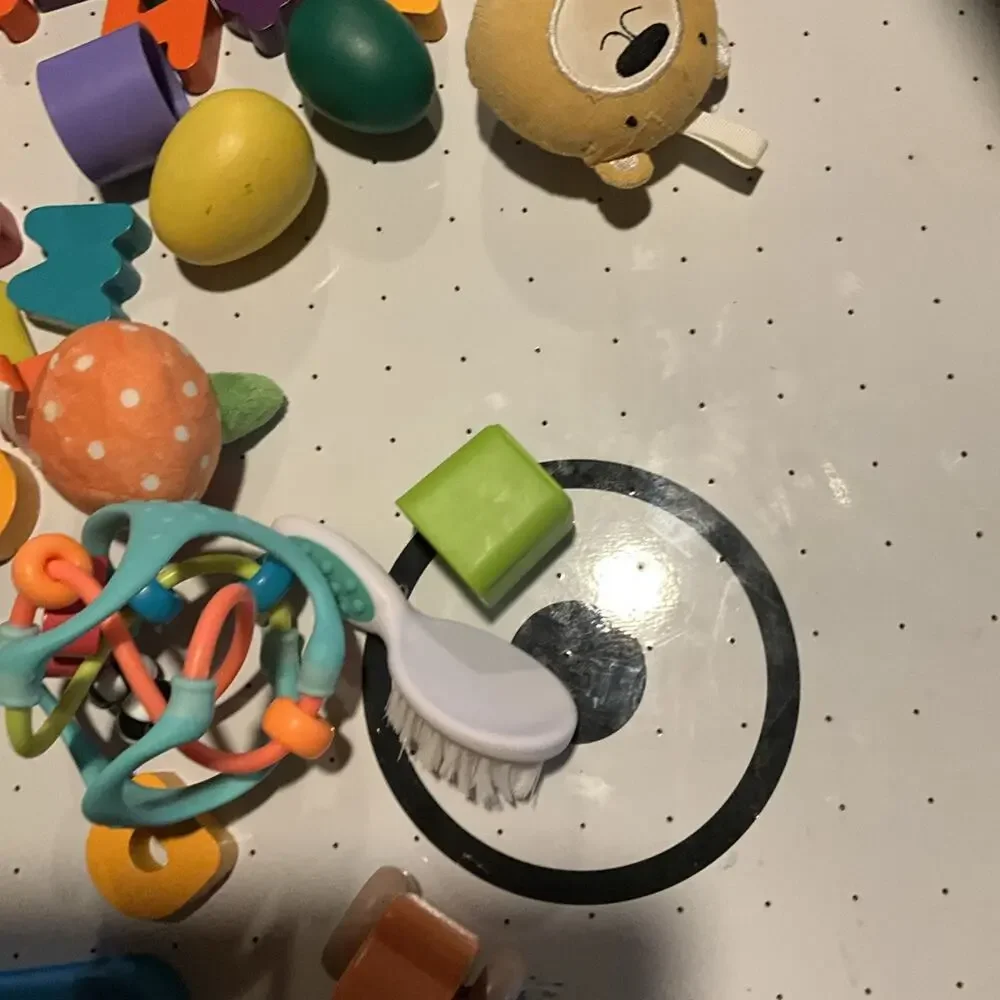 Baby Toddler Shapes Sorter Lot Of 51 Various Replacements Shapes Letters Cubes